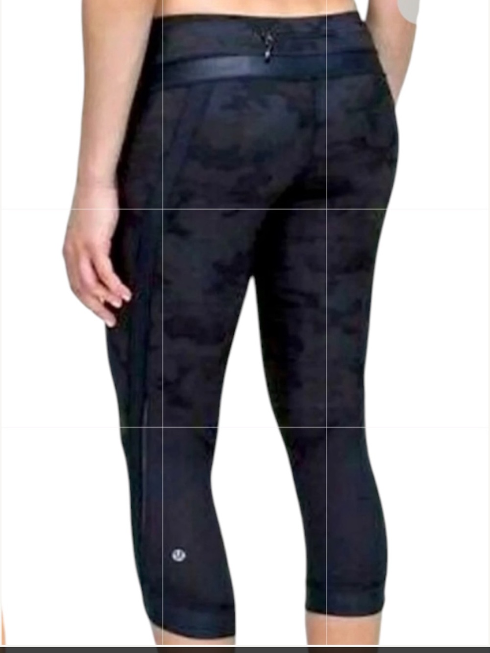 lululemon Rare chase me Black Camo Leggings
